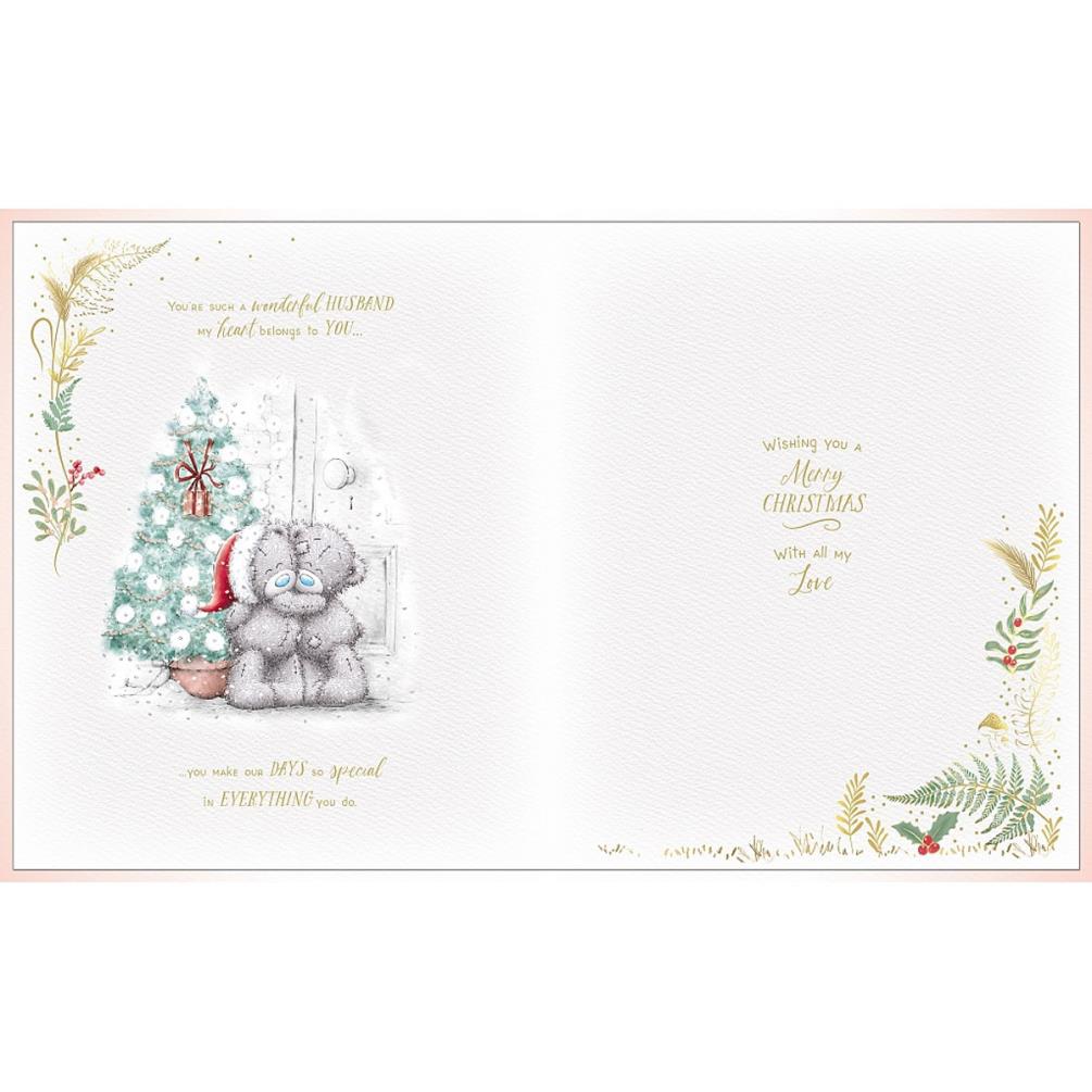 Wonderful Husband Me to You Bear Boxed Christmas Card Extra Image 1